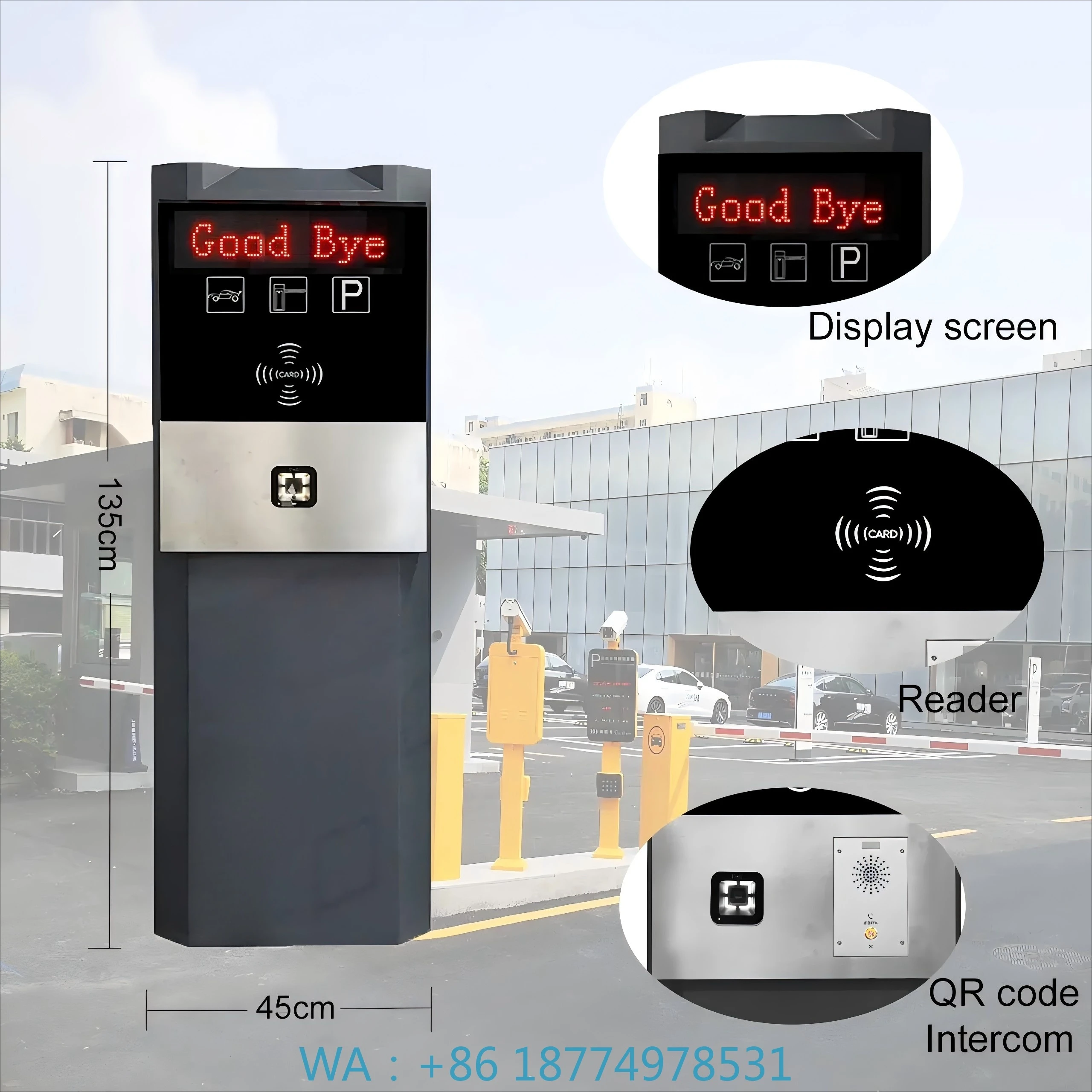 Lot Ticket Collection System  Parking Control Automatic Parking Payment System Parking