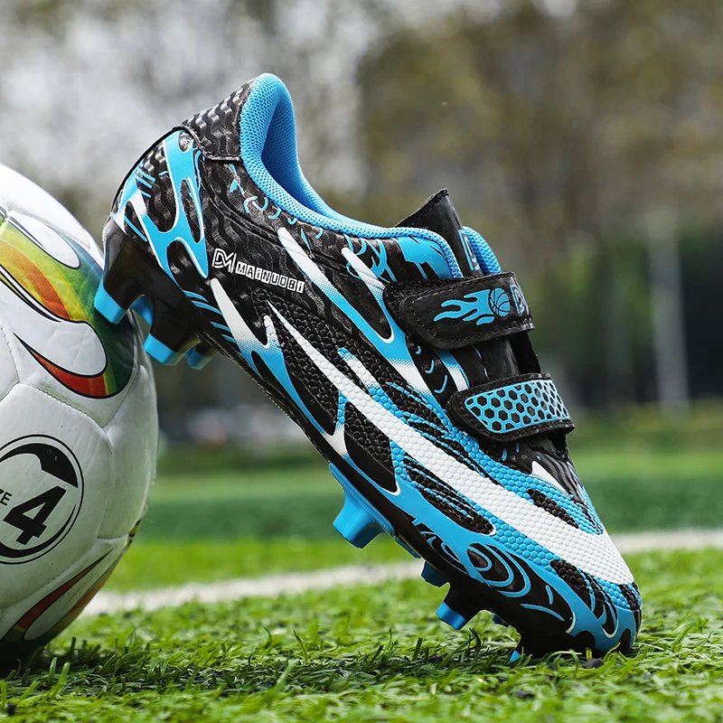 YISHEN-Zapatos De fútbol para niños, adolescentes, adultos y niños, zapatillas De fútbol, TF/FG, Spikes