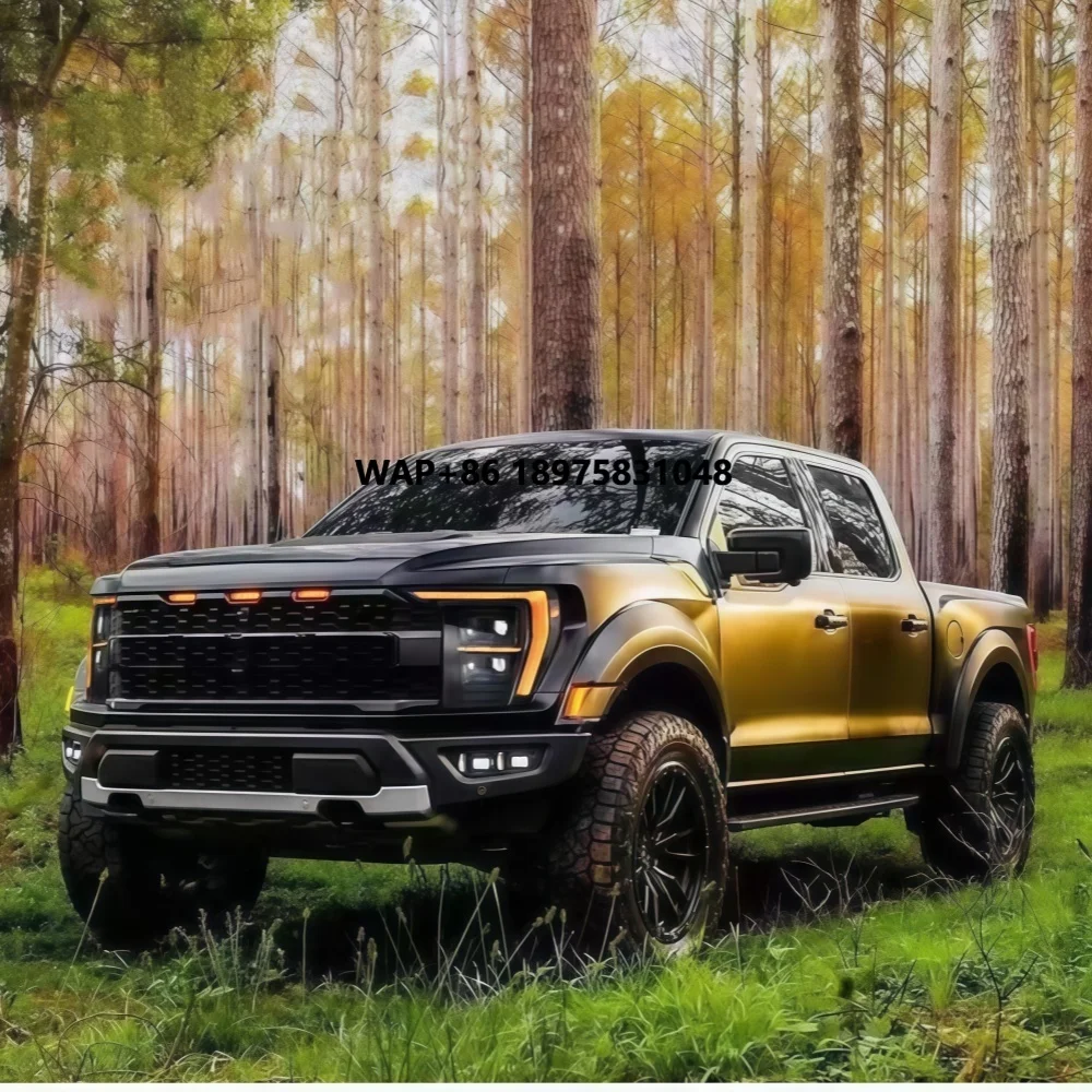 

Передние светодиодные фары Custom Style для F150 Raptor 2021-2023 с прозрачными линзами и последовательными указателями поворота в сборе