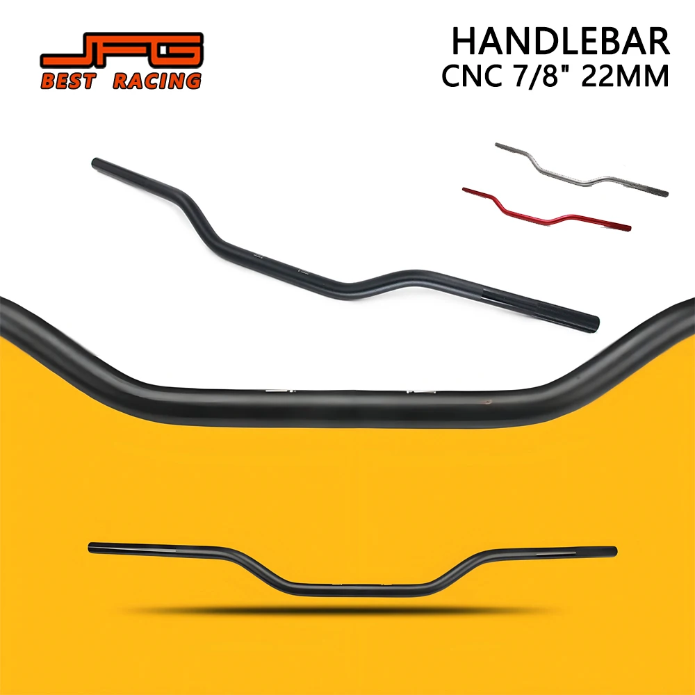 

7/8" 22mm Handlebar Motorcycle Handle Bar For KTM HONDA SUZUKI YAMAHA Universal Handlebars Anti-rust Handle Bars Aluminum Moto