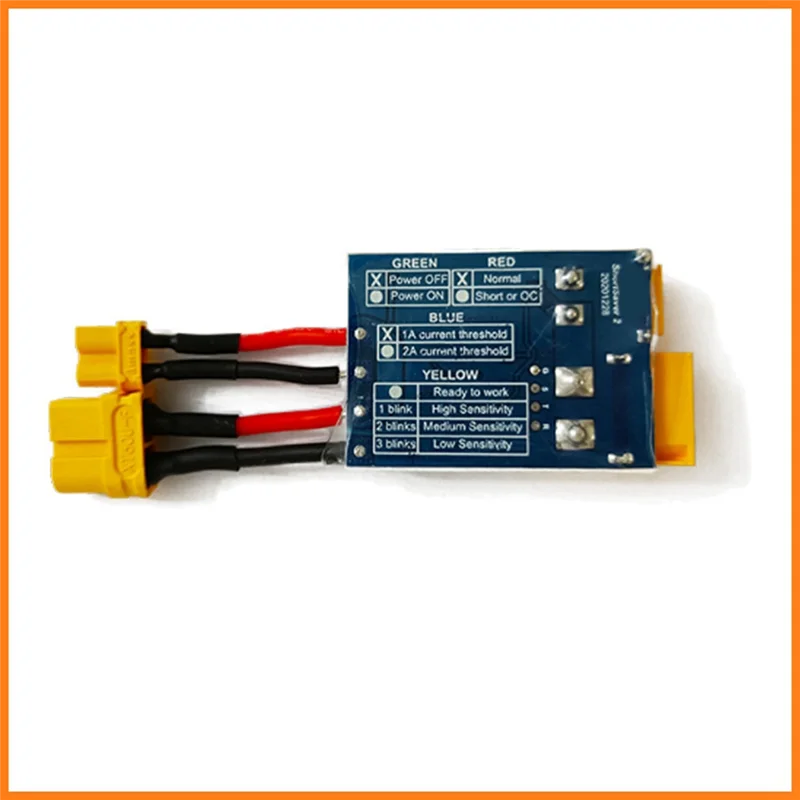 

ABFN-Shortsaver2 Shortsaver V2 Интеллектуальный дымопробка Кнопка включения Электронный предохранитель для предотвращения перегрузки по току короткого замыкания