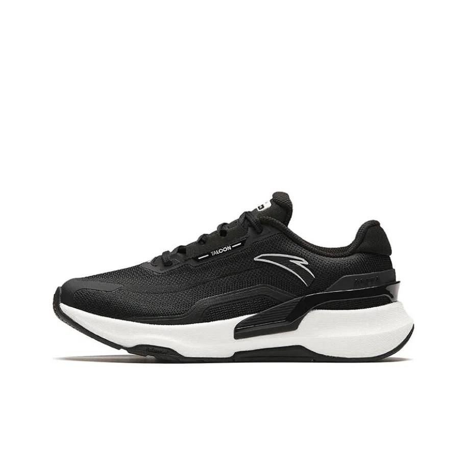 

Anta Burning Refinement Abrasion Resistant Slip Resistant Low top Running Shoes Women's Black White 122417788-1