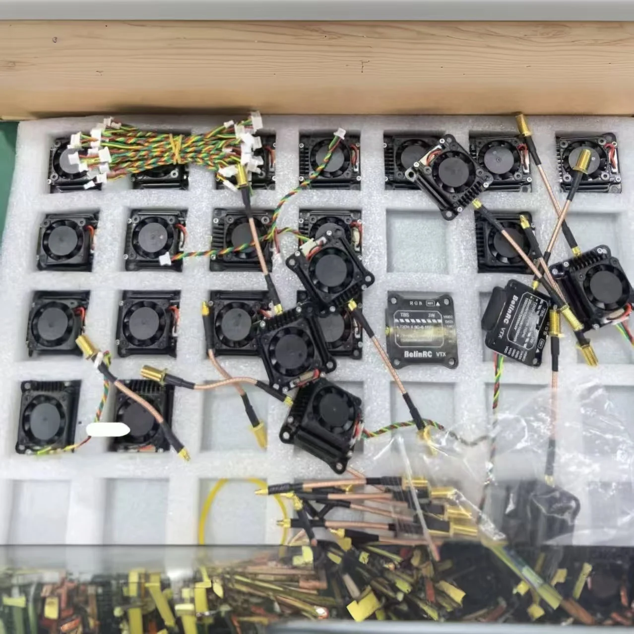 4.9G 5.8G 6.1G 3W FPV VTX VRX Drone Video Transmitter Ultra Long Range Transmission with 72 Channels Dual-core Anti-burn-board