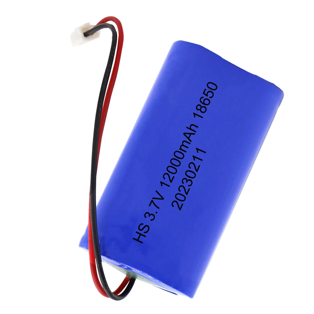 3.7V 18650 Li-ion Battery Pack 12000mAh Rechargeable battery for Fishing LED Light Bluetooth Speaker 18650 high capacity battery