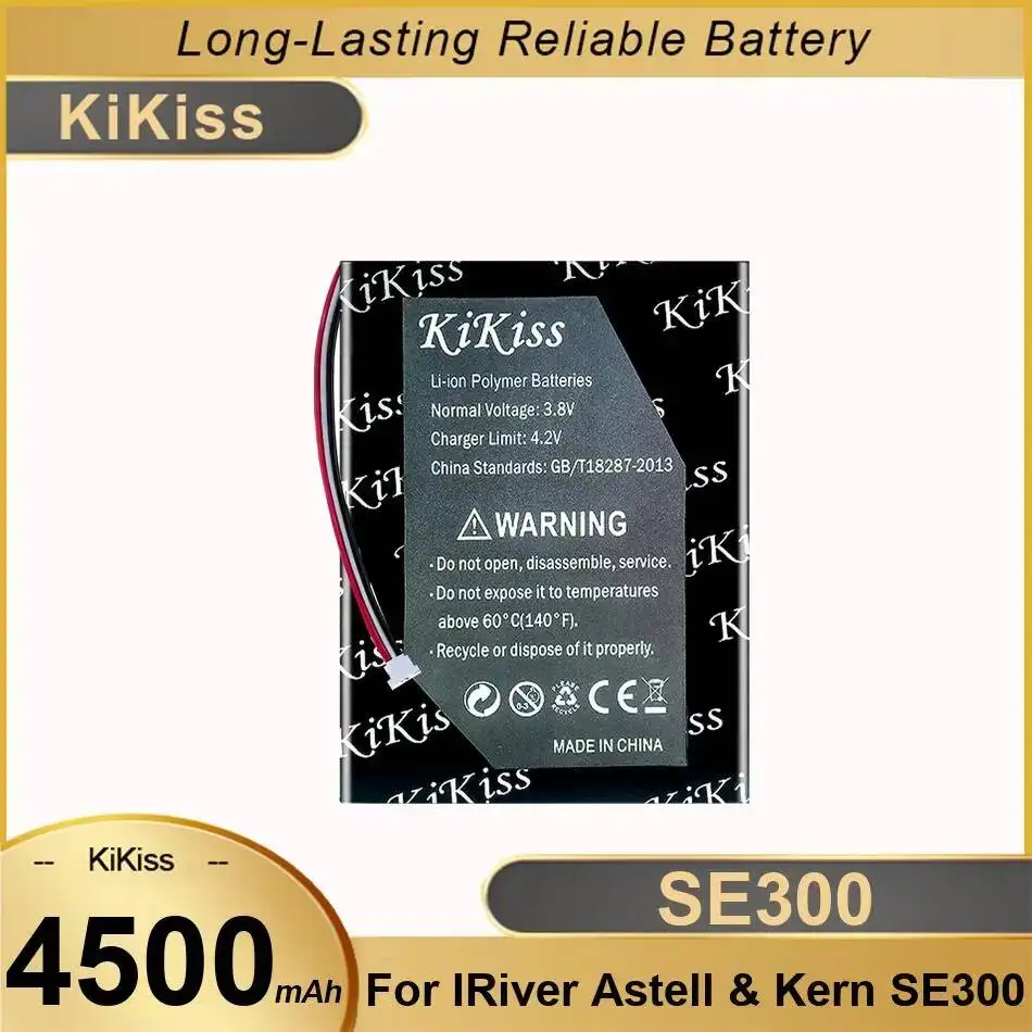 

4500 мАч для аккумулятора игрока Iriver Astell & Kern SE300, долговечная работа