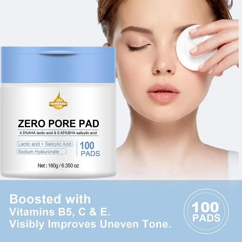 

Salicylic Acid Cotton Pads Acidic Panthenol Moisturizing Spots Acne Lightens ﻿ Water Improves Facial Essence D9G9