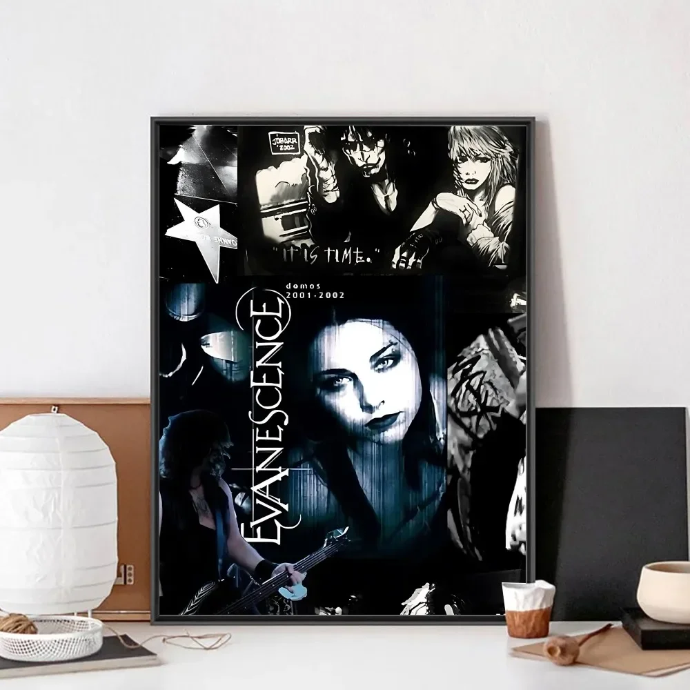 ملصق Evanescent Amy Lee بدون مؤطر ملصق Kraft Club Bar Paper Vintage ملصق جدار الفن اللوحة ملصقات دراسة غرفة النوم #6