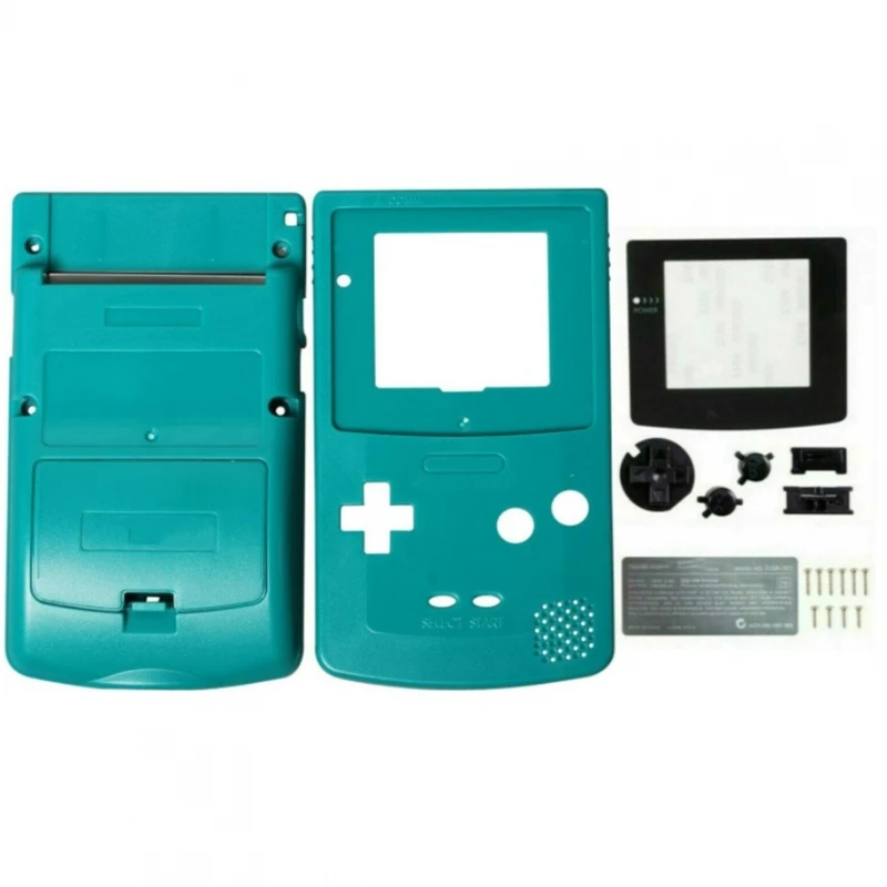 NINTENDO GAME BOY COLOR GBC Turquoise Blue # Nintendo Game Boy COLOR Full Cover (CGB-001)