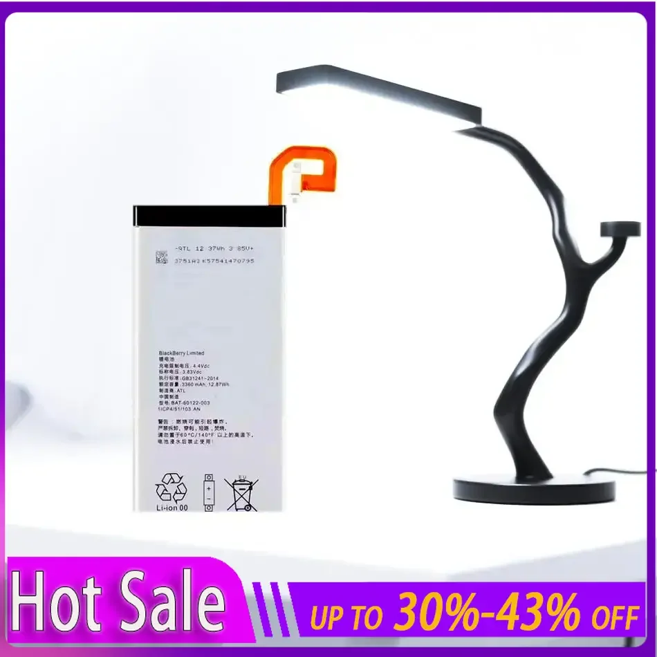 

Premium Replacement Mobile Phone Battery 3360Mah Stable Bat-60122-003 For Blackberry Priv