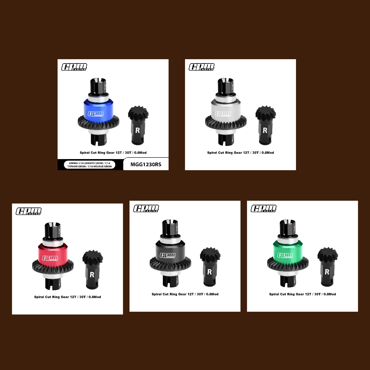 

GPM ARRMA 1/18 4WD GRANITE RUCK-ARA2102 Для карбоновой стали 4140 + КОМПЛЕКТ ПЕРЕДНЬОГО/НАРДСИФЕРЕНЦИАЛЬНОГО ПЕРЕДНЕГО ПЕРЕДАЧА СВЛА 7075, 12/30 зуб.