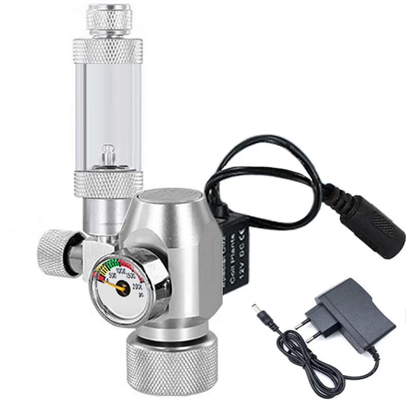 

Fish tank CO2 pressure reducing valve solenoid valve Aquarium gas cylinder pressure control regulator pressure reducing valve