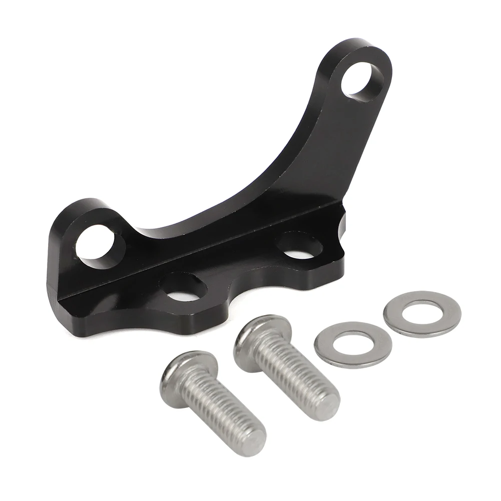 Motorcycle Accessories For A2Z AD-PMR Disc Brake Frame Adapter Converts 22mm Hayes to I.S. 51mm Black 6061 Aluminum