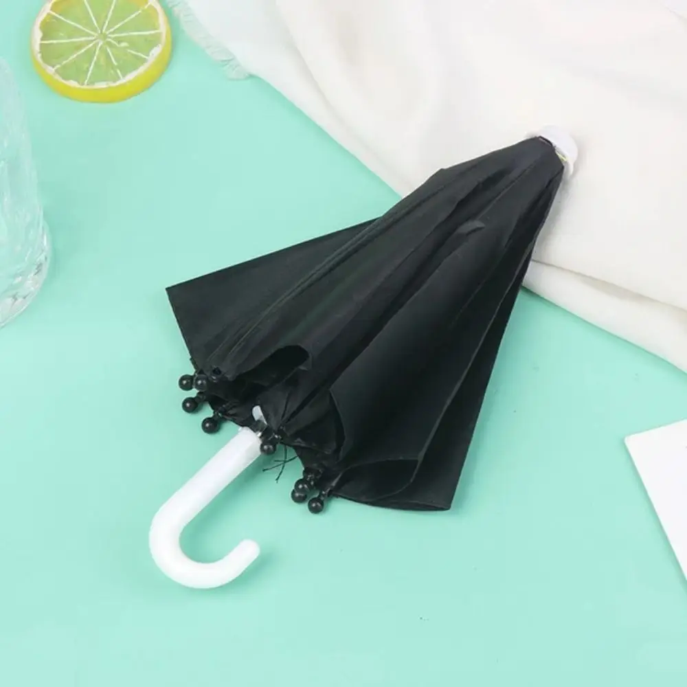 Portable Adjustable Decorative Umbrella Thickened Cute Rain Gear Funny Mini Umbrella Dollhouse