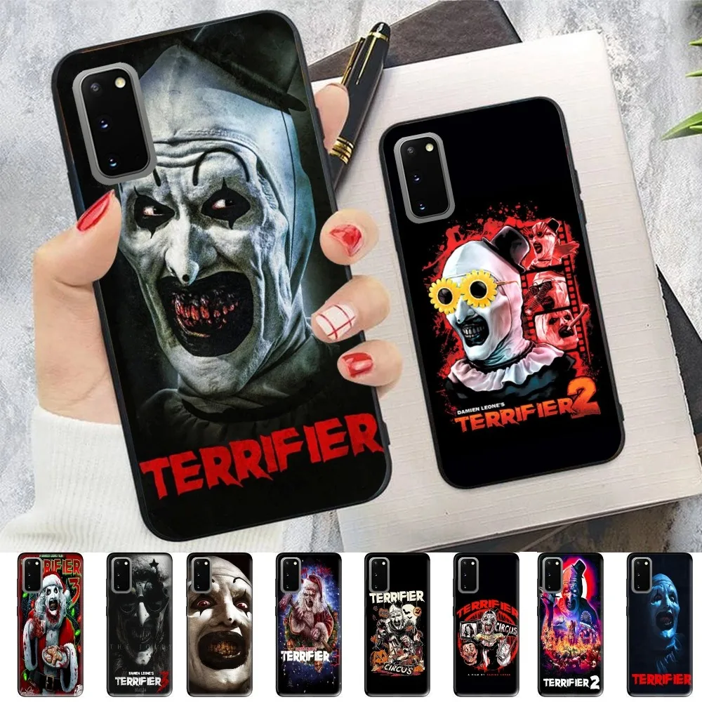 T-Terrifier Phone Case For Samsung S 9 10 20 21 22 23 30 23 24 plus lite Ultra FE S10lite Fundas