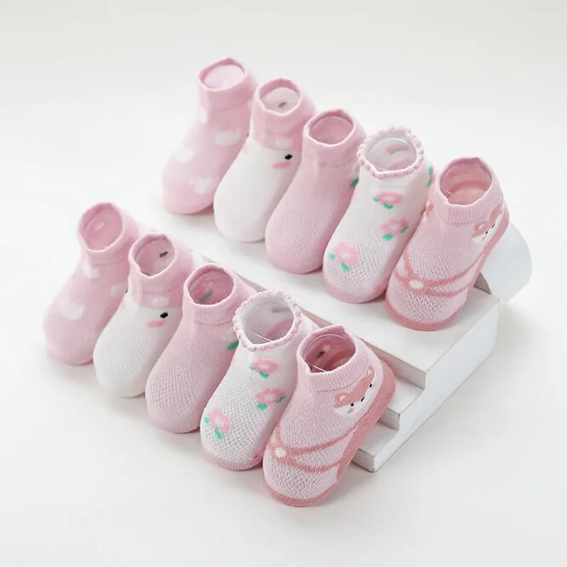 

5Pair New Thin Baby Socks