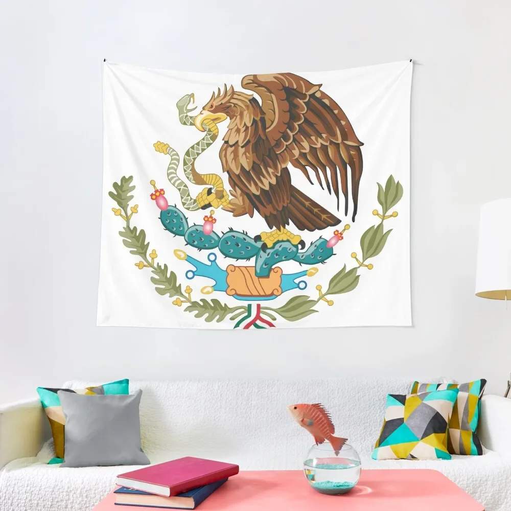 

Mexican Eagle Tapestry Outdoor Decoration Aesthetic Room Decor Funny Christmas Decoration Tapestry