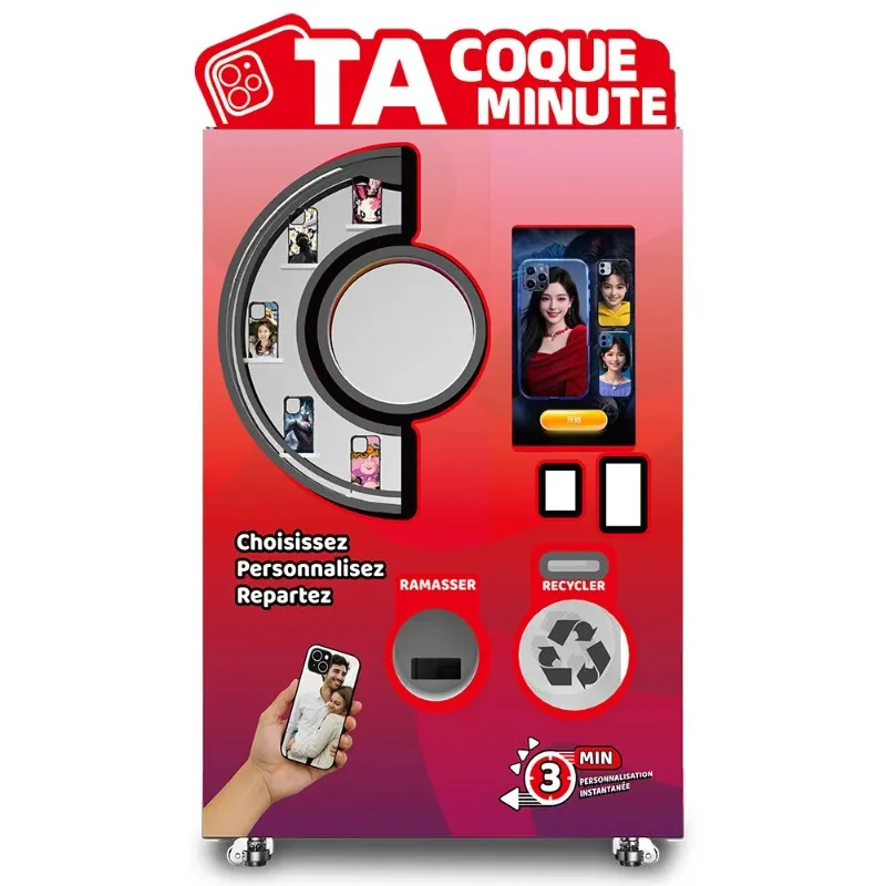 Automatic Highly Profitable China Factory Wholesale New Materials UV Phone Case DIY Vending Machine FL Customized