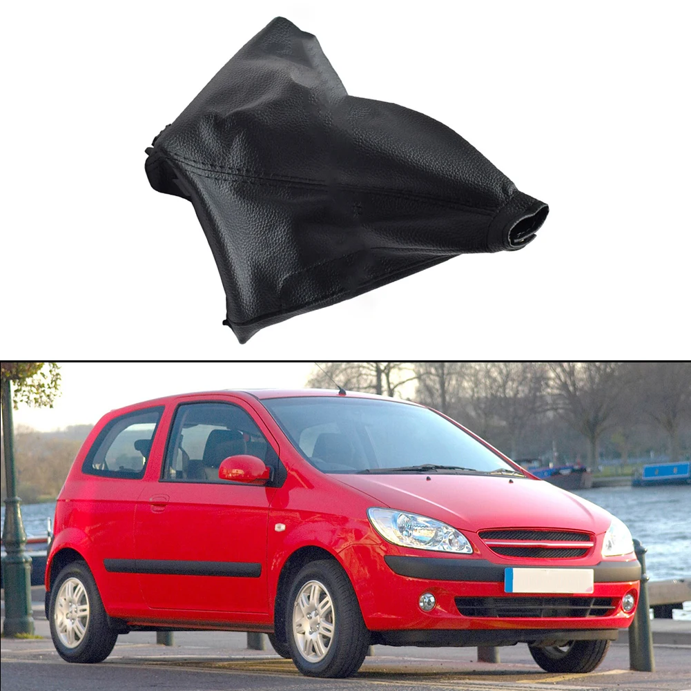 غطاء ناقل الحركة كما يظهر الصورة مقبض ناقل الحركة للسيارة 2002-2010 تركيبة غير تشوه مادة جلدية PU