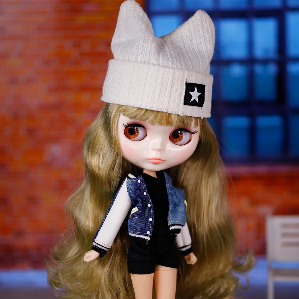 

ICY DBS Blyth Doll 1/6 30cm with Hat Set Trendy Cool Style BJD Toy Gift