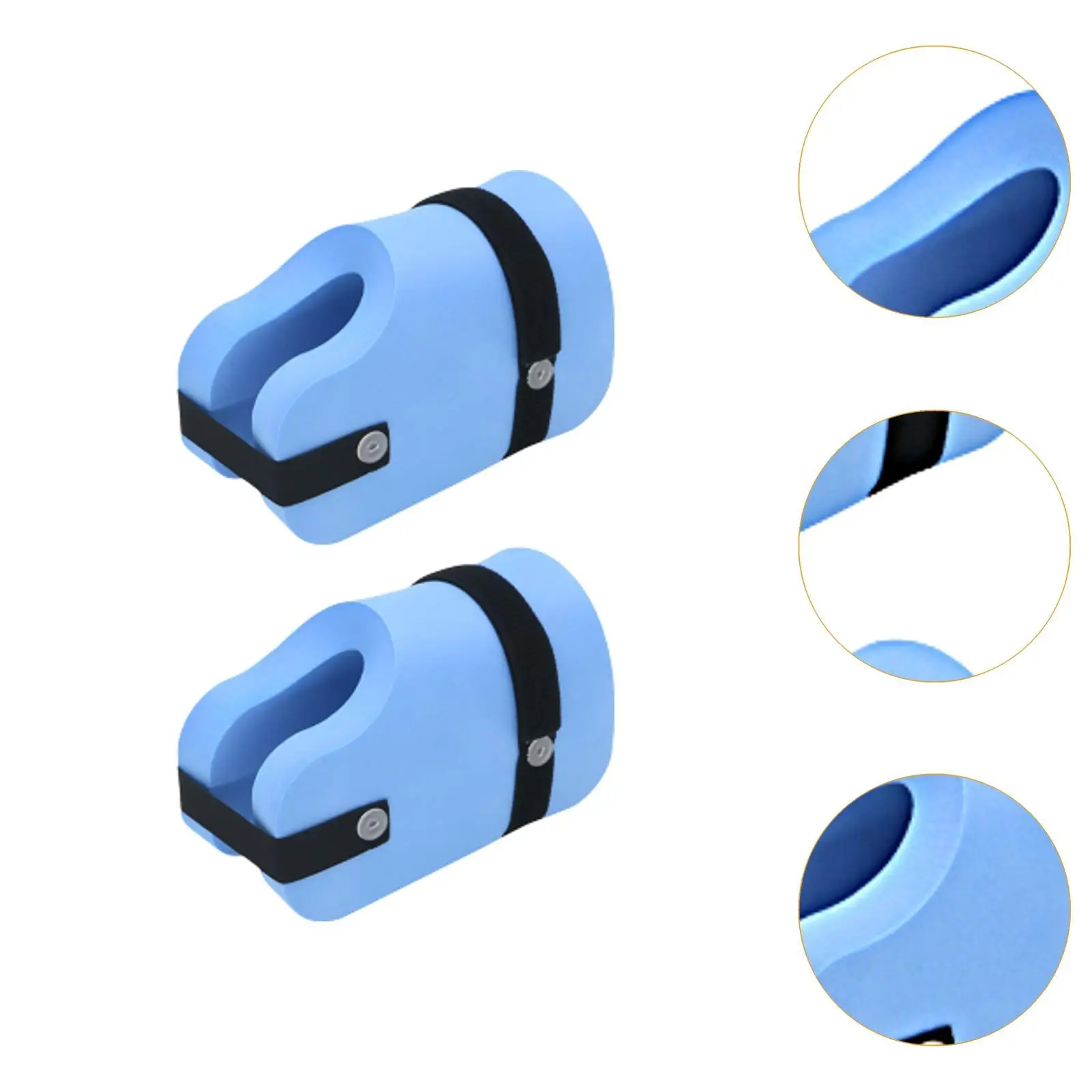 عوامة السباحة للكاحل للبالغين عالية الكثافة إيفا رغوة الطفو المائية السباحة المائية الكاحل الأصفاد لحمام السباحة ممارسة اللياقة البدنية