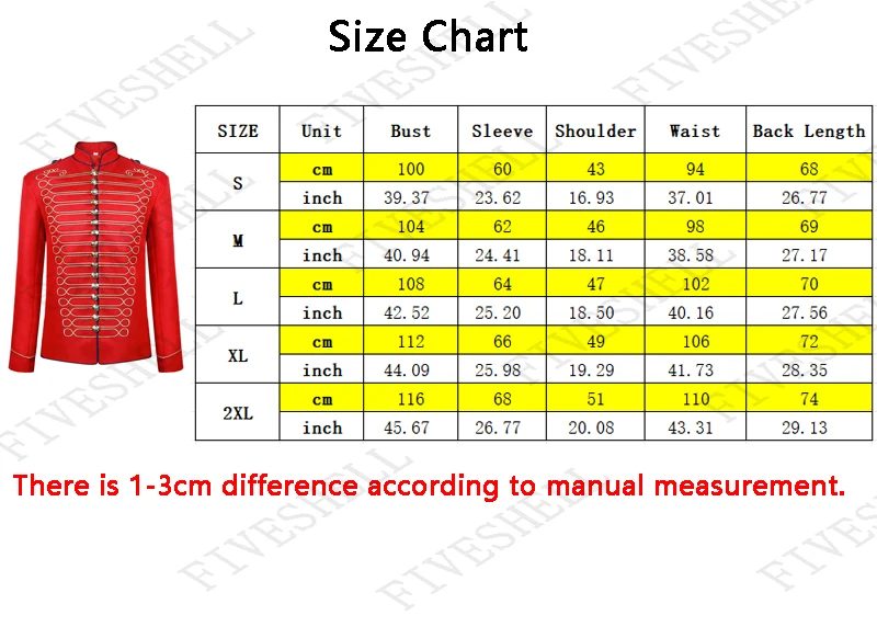 2025 Medieval Mens Jacket Steampunk Hussar Marching Band Military Drummer Parade Jacket Coat Cosplay Costume