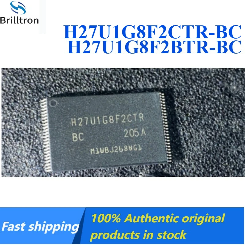 5-20PCS NEW H27U1G8F2CTR-BC H27U1G8F2CTR-BC Memory Chip Storage TSOP-48 Brand New Original in Stock, Fast Shipping.