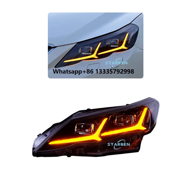 

2010-2012 Upgrade Full LED Headlight Assembly Blue Streamer Headlight Plug and Play for Toyota REIZ