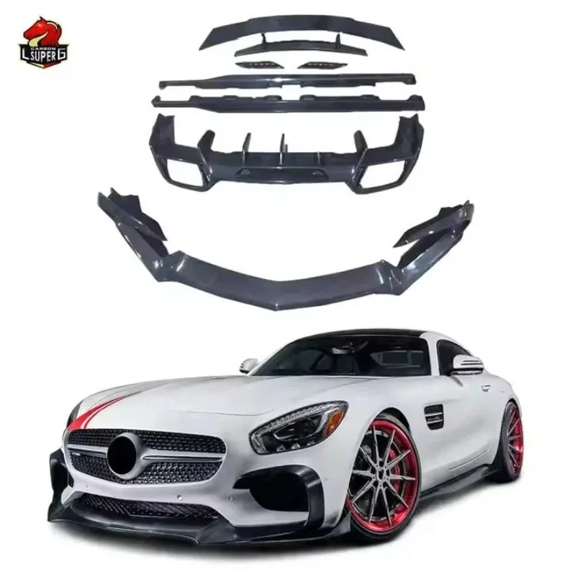 

Карбоновый обвес для Mercedes Benz AMG GT GTS, модернизация в стиле RZ