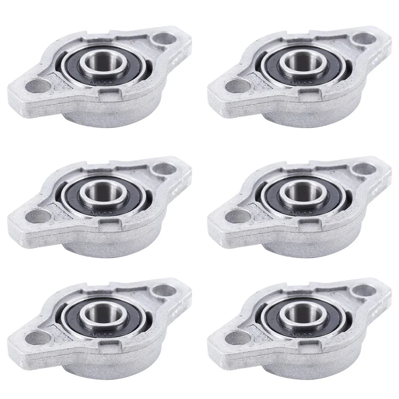 AB61-6X KFL000 alésage intérieur 10Mm bride roulements de bloc d'oreiller montés sur billes