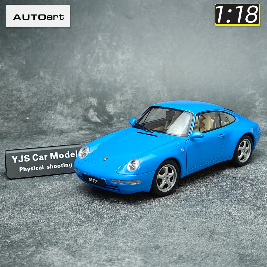 Porsche 911 (993) Carrera Red Blue Black 1/18 AUTOART Metal