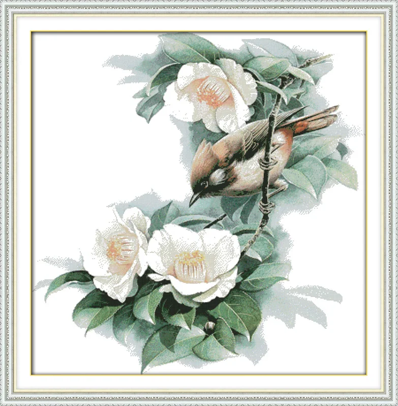 

Joy Sunday New Stamped Cross Stitch Ki,11CT/14CT/16CTDIY Easy Pattern Aida Fabric Embroidery Set-Yuhina