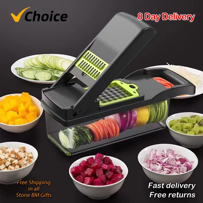 Multi-functional Vegetable Cutter Julienne Cutter Grater Potato Grater Household Kitchen Artefacts Grater Grater Scrubber