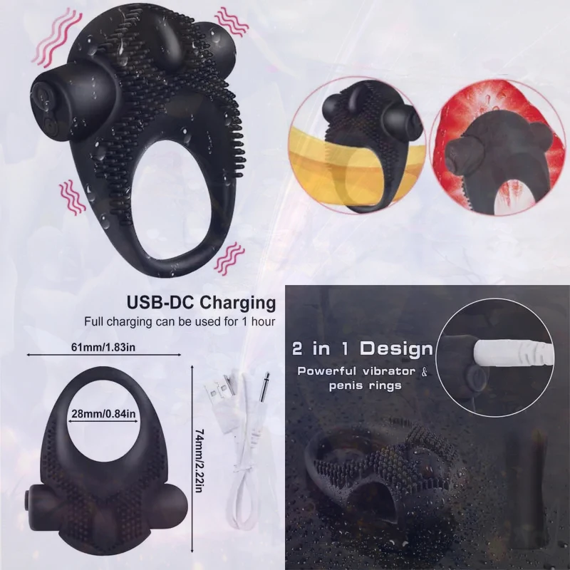 البظر رجل سيليكون رجل القضيب اللسان الحقيقي بخ العفة قفص للرجال حلقة للرجال هزاز خاص بالسيدات Sextory حزمة البروستاتا #2