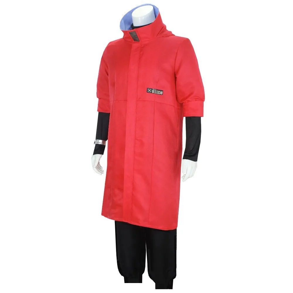 Anime Trigun Vash The Stampede Cosplay Costume Coat Uniform Jacket Pants Outfit Halloween Carnival Party Fantasia Fancy Suit view 3