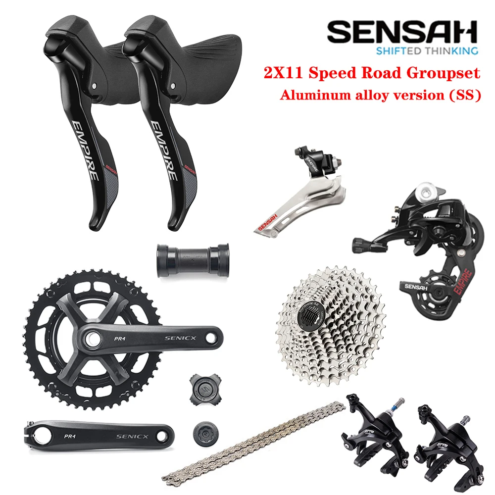 SENSAH EMPIRE 2x11 Speed, 22s Road Groupset, for Road bike Bicycle
