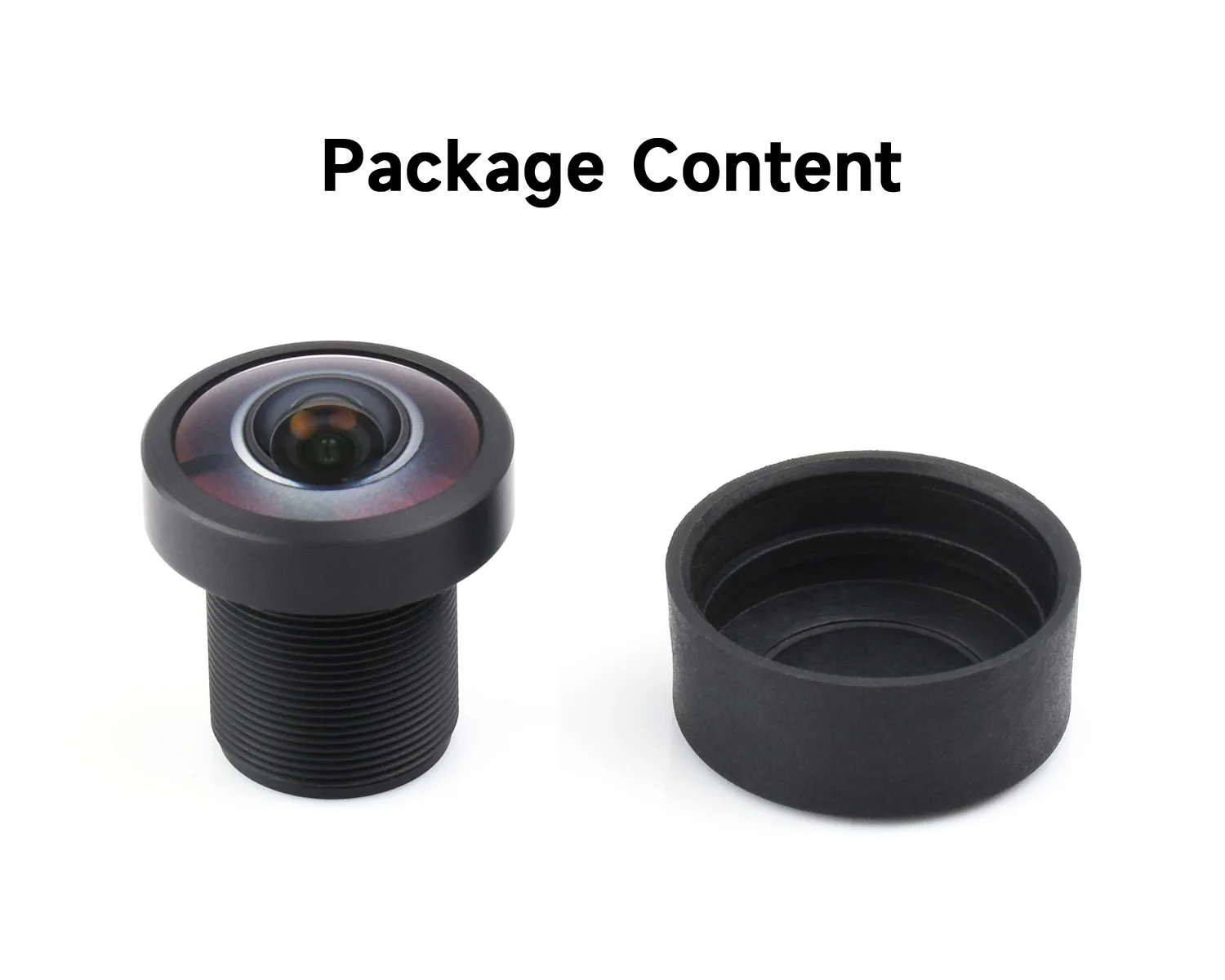 

Waveshare 12 High Resolution Lens, 14MP, 184.6° Ultra Wide Angle 2.72mm Focal Compatible With Raspberry Pi High Quality Camera