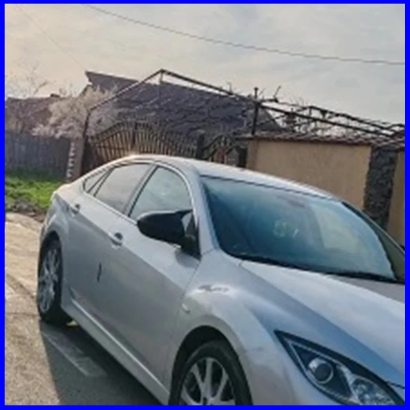 

Car Styling For Mazda 6 GH 2009-2012 Rearview Mirror Cover Cap With Horn Housing Decorative Frame Auto Parts Accessories