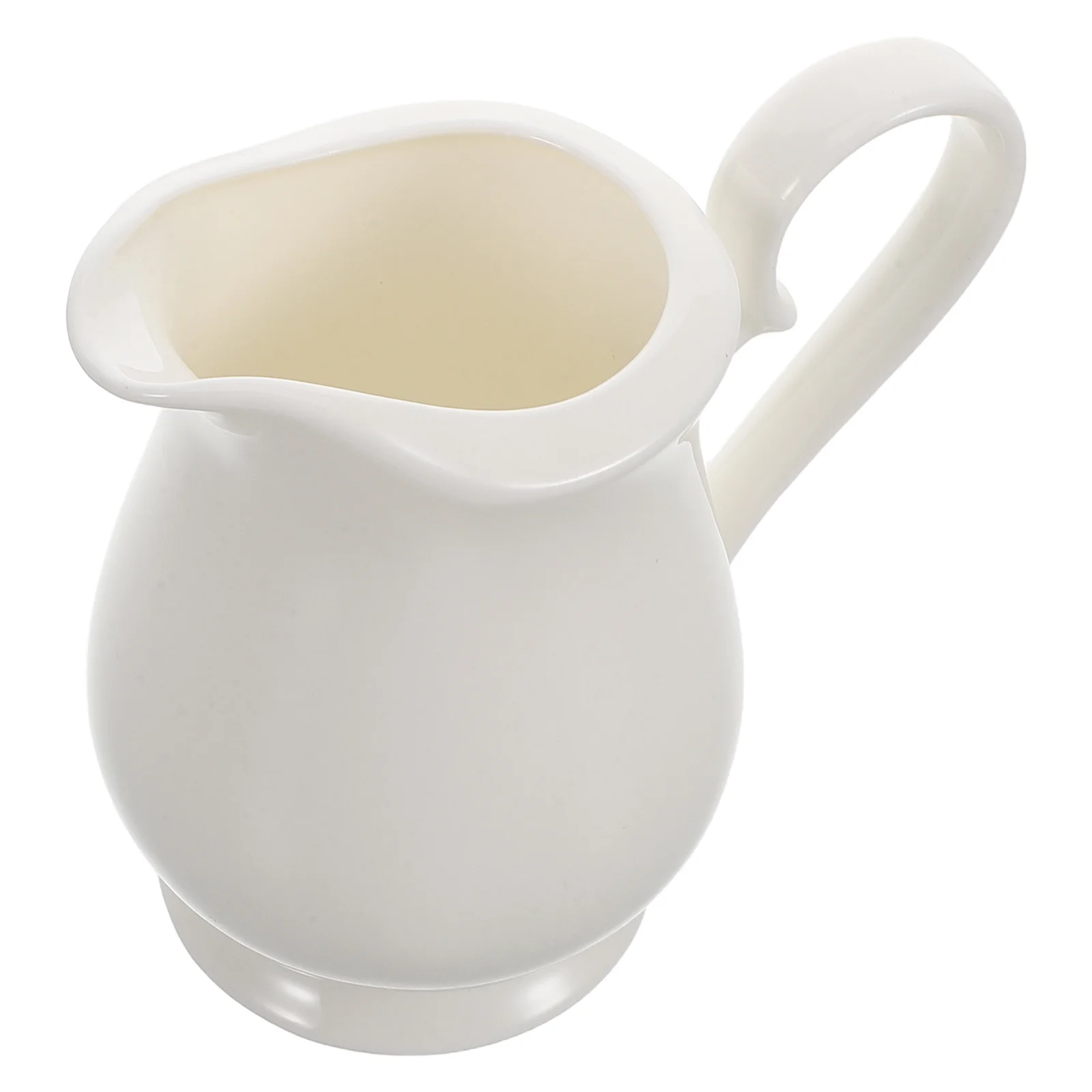 

280ml Ceramic Mini Milk Jug Easy Pouring No Spills Ideal for Kitchen Tableware Collection Mini Ceramic Milk Jug