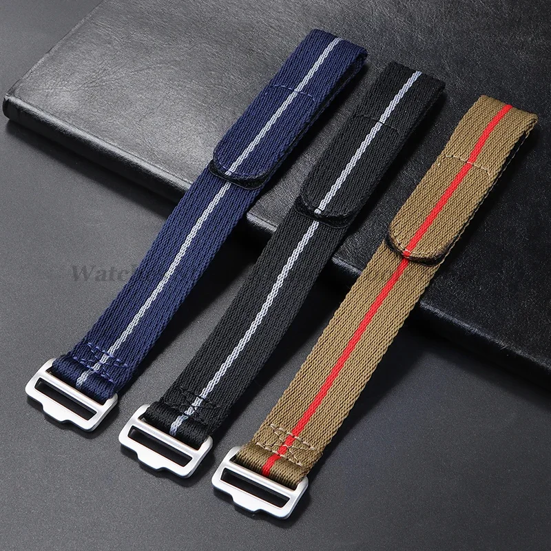 22mm High Quality Nylon Watch Strap for TUDOR M25707 M25717 M25807 Army Military Canvas Watchband for Men Women Sport Bracelet