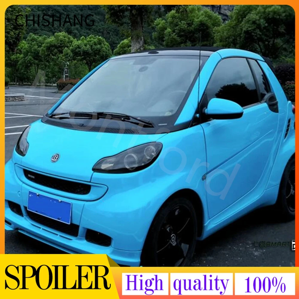 For Benz Smart Fortwo 2Door 451 Unpainted Retrofitting the side skirt around the front bar and the rear bar Spoiler Smart Bumper