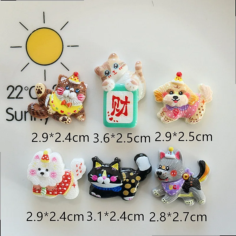 100pcs Kawaii Cartoon Mini Kittens Resin Flatback Cabochon DIY for Jewelry Scrapbooking Hair Accessories Decor