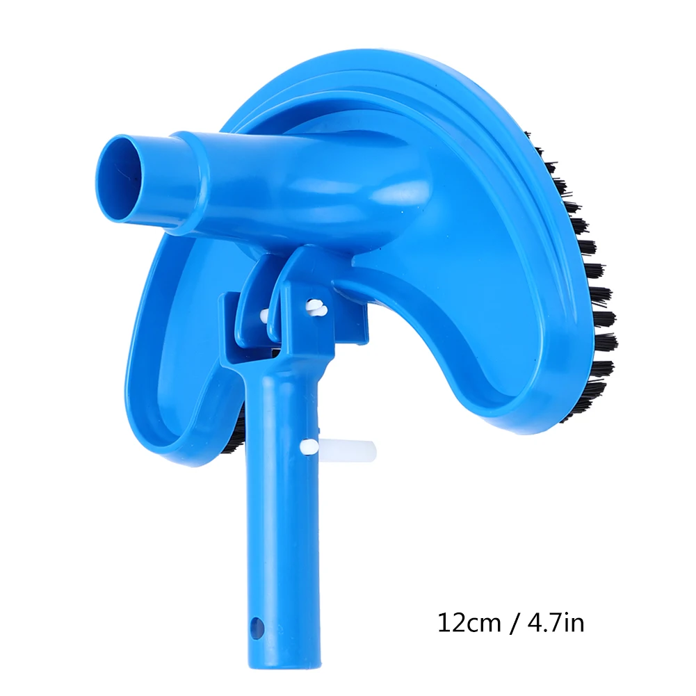 Pool Vacuum Head Half Moon Flexible Swimming Pool Curved Suction Head Cleaning Accessory Pool Vacuum Head