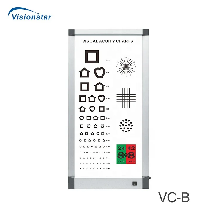 VC-C Factory Price China Optical Instrument Eye Test LED Vision Chart