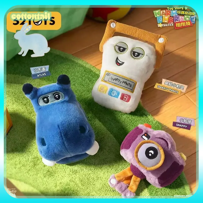 Original 52toys Toy Story Warm Embrace Serie Plüsch-Anhänger Blindbox Niedlicher Plüsch-Schlüsselanhänger Ornament Sammelspielzeug Geschenk für Jungen und Mädchen