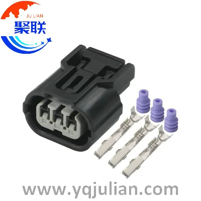 Auto 3pin plug 6189-0887 6918-1833 Head Lamp Light wiring waterproof connector with terminals and seals