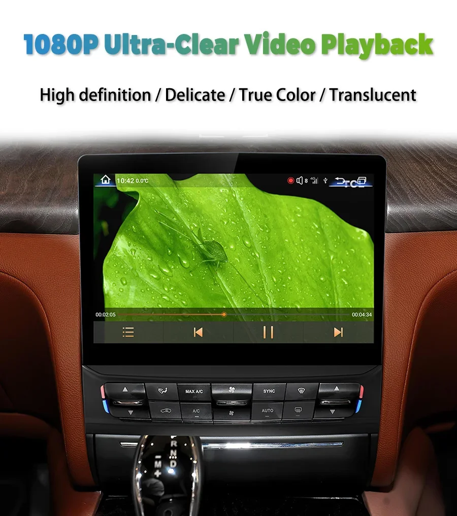 

Экран Carplay QLED Android 13 для Maserati Quattroporte 2013-2021, автомобильный радиоприемник, мультимедийный плеер, навигация, авто стерео головное устройство