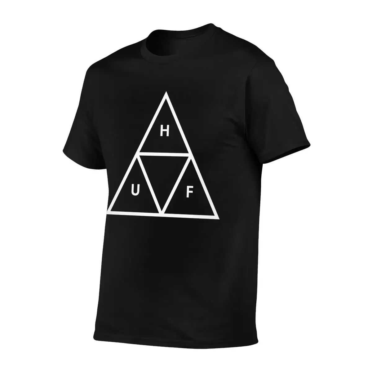 Huf Streaky Heather Triple Triangle 02 T-shirt Tee Shirt Soft Daily Hip Hop Streetwear