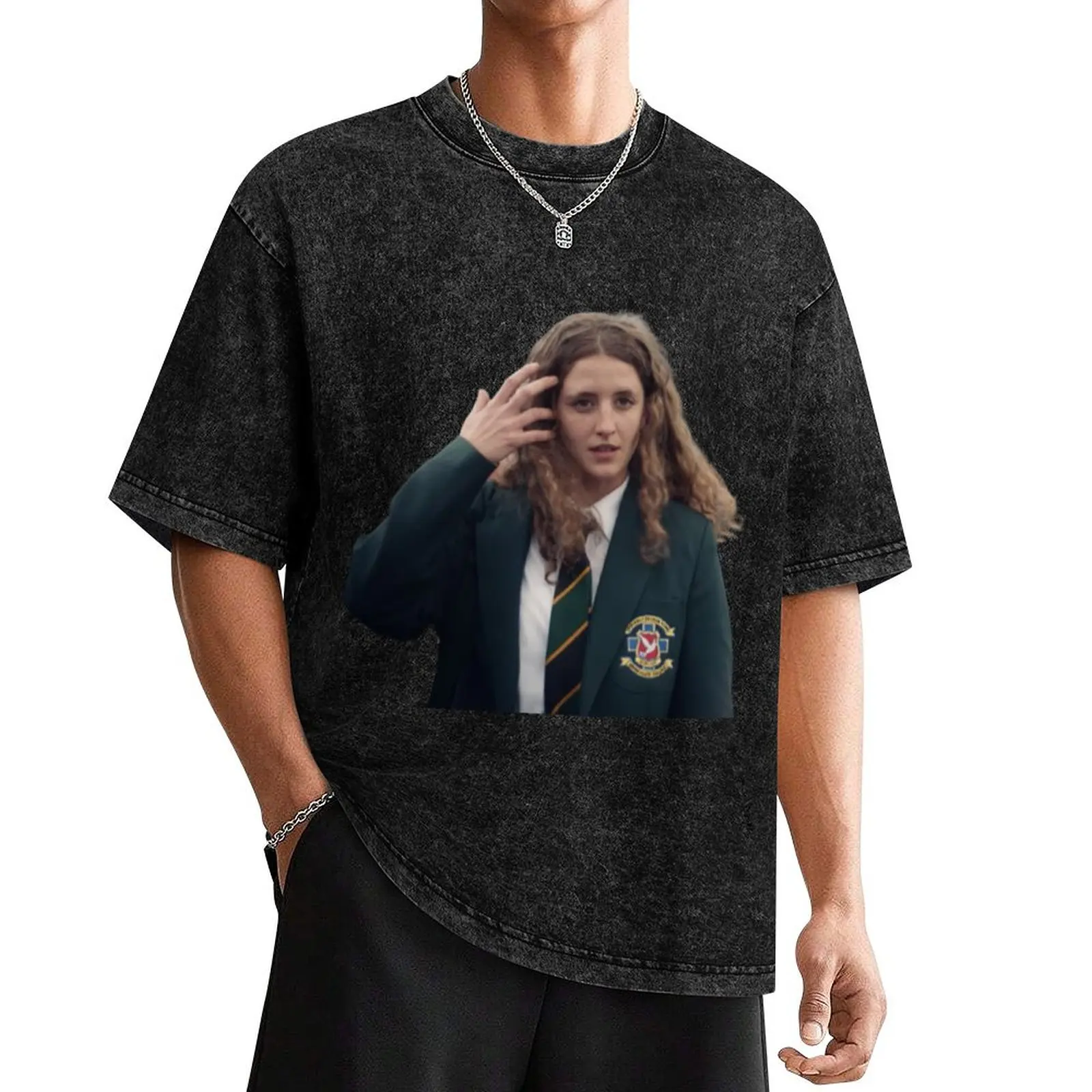 Derry Girls Orla Mccool Sticker T-Shirt Aesthetic clothing oversized t shirt kawaii clothes cute tops t shirt men 100℅ cotton