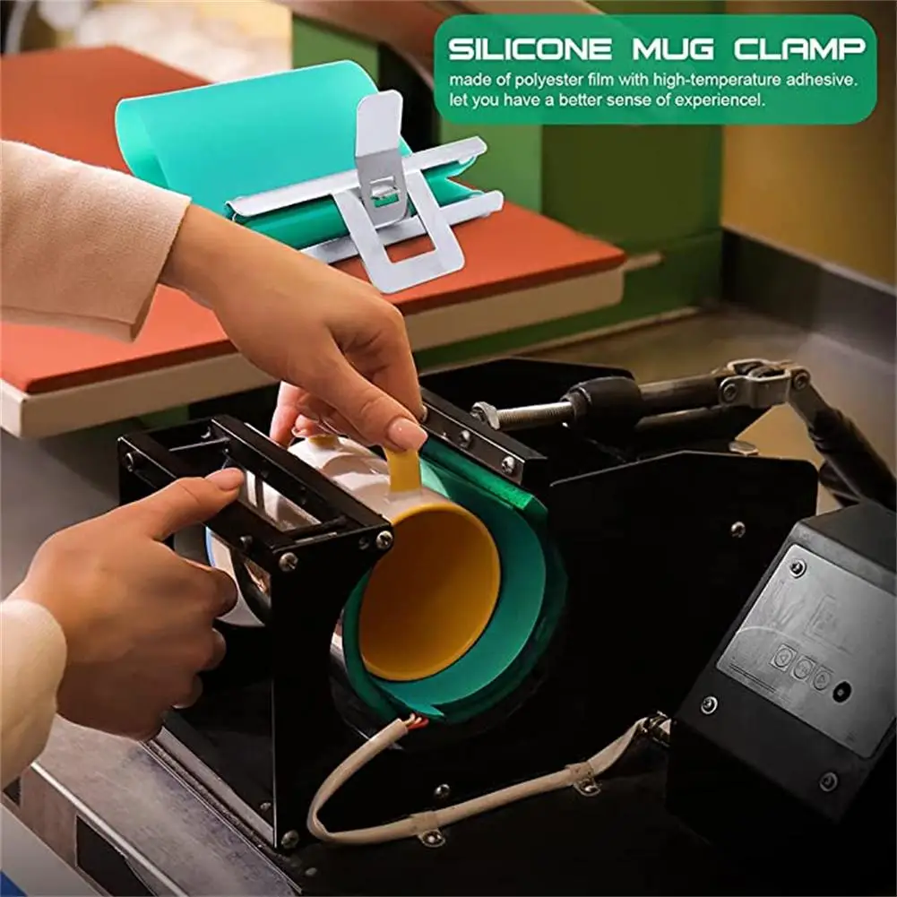 3D Silicone Mug Wraps Heat Transfer High-elasticity Cup Holder Mug Mold Cup Clamp Transfer Mug Clamp Fixture For Printing