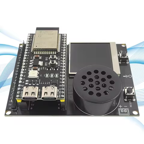ESP32 S3 N16R8 Development Board with 1.54 Inch TFT Display Speaker Expansion Adapter Kit for DIY AI Type-C Wifi Module ESP32-S3